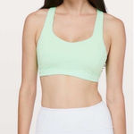 Lululemon Citra Lime Free To Be Serene Sports Bra Sz 8 Photo 0