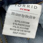 Torrid Women's Luxe Slim Bootcut Jeans 28 Tall Blue Medium Wash Denim Photo 3