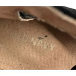 Old Navy Womens Flats Lace Up Ankle Strap Faux Suede Zipper Black Size 4 Photo 6