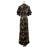 Never Fully Dressed Running Wild Lindos Dress Black Printed Size 2 Photo 10