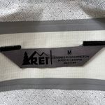 REI Elements E1 Women's Softshell Hooded Jacket Gray‎ Beige Waterproof Medium M Tan Photo 2