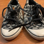 Coach  Black Signature Canvas Sneakers Photo 7