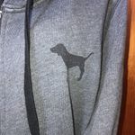 PINK - Victoria's Secret Pink Victoria’s Secret zip up sweatshirt hoodie size XS Animal print oversized​ Photo 3