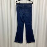 Spanx Midnight Shade Pull On Flare Jeans Sz.L Photo 10