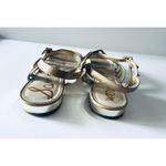 Sam Edelman  Daphnie Strappy Patent Leather Tan Brown‎ Sandals Shoes Womens 9.5 Photo 4