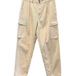 Banana Republic Cargo Pants Side Utility Snap Pockets Women’s Khaki Size 29 / 8 Photo 0
