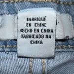 Forever 21 Womens Denim Blue Jean Floral Embroidered Cut Off High Waist Size 28 Photo 9