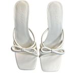 Sol Sana Bow Mule White White Size 40 EU/9 US Photo 2
