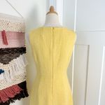 J.Crew  Sophia Tweed Midi Dress Yellow Sz 4 NWT Photo 7