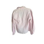 Love, Whit by Whitney Port Women's Pink Wrap Top Long Sleeve Career Light Weight Photo 4