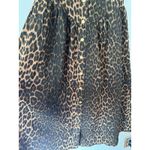Lulus NWOT Levon Brown Leopard Print Denim Button Front Midi Dress Size Small Photo 6