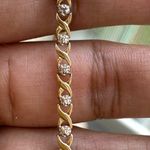 10kt Gold Diamond Womens Bracelet Photo 1