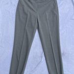 Theory  Tapered Straight Leg Mid Rise Minimalist Office Chic Trouser Pants 8 Photo 1