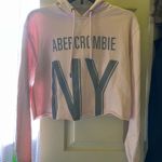 Abercrombie & Fitch  Light Pink Cropped Hoodie Photo 0