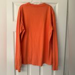 Sporty & Rich Unisex Women’s & Men’s Orange Long Sleeve Cotton Tee Size Small Photo 1