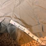 Aerie ‎ Womens Shorts Size S Olive Green Casual Drawstring Ruffle Hem Photo 3