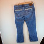 Big Star 1974 women’s Rikki low rise jean sz 32 cropped western boho medium wash Blue Photo 2