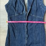 Free People  CRVY Ring The Alarm Denim Jumpsuit.  XS Photo 5