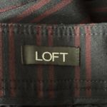 Loft Pants Julie Trouser Wide Leg Sailor Buttons High Waist Career Casual 4 Photo 5