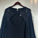 Torrid  Women’s Pullover Lace Keyhole Mock Neck Sweater Classic Black Size 5X NEW Photo 2