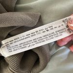 Pistola Zara Women's Green Keyhole Puff Sleeve Smocked Mock Neck Sweater Size Small Photo 4