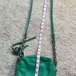 Elliott Lucca Emerald Green Pebbled Leather Crossbody Purse Photo 9