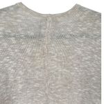 NWT Chicos Embroidered Knit Ruana Neutral Orange Floral Linen Cotton Size S/M Tan Photo 8