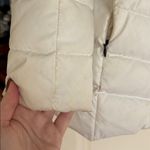 Marc New York White Puffer Jacket with Faux Fur Hood, Small Photo 5