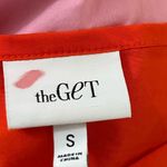 The Get Barbie Colorblock Pink/ Red Cotton Mini Dress S Pink Photo 7