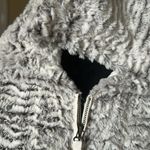 Altar'd State Plush Faux Fur Hooded Vest – Soft Cream Zip Front, Cozy Chic Layering Piece Photo 1