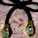 House of Harlow 1960 Black and Gold Necklace Photo 1