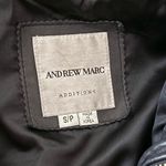 Andrew Marc Leather Jacket with Fur Trim and Hood - Womens Size S Photo 8