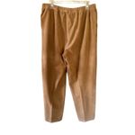 Lands' End Lands’ End XL (18) Tan/Mustard Stretch Corduroy Pants – Soft Pull-On Style Photo 2
