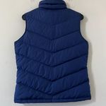 Lands' End Land’s End Navy Blue Down Feather Puffer Vest Size Small Photo 5