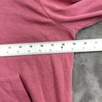Nike Hoodie Womens Size S Pink Kangaroo Neck Pink Pockets Preppy Logo Athletic Photo 3