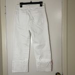 Anthropologie  Pilcro and the letterpress white cuffed hem cropped pants size 28 Photo 3