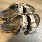 Birkenstock  Arizona Soft Footbed Birko-Flor  Camel Tan Camouflage 37‎ 6–6.5 Photo 5