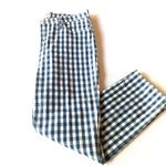 J.Crew Plaid Check Print High Waisted Straight Jeans Photo 2