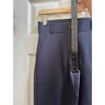 Betabrand  Navy Classic Dress Yoga Straight Leg Pants Small Long 34 Inch Inseam Photo 5