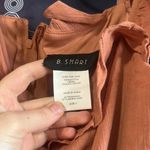 B. Smart  Terracotta Ruffled Dress Photo 1