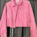 Urban Outfitters Hot Pink Corduroy Jacket Photo 0