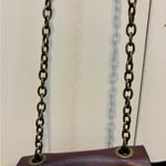 Zac Posen ZAC Wine Mini Eartha Leather Crossbody Bag Photo 7