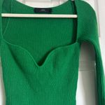 arch4 Cashmere Coco Midi Dress in Emerald Green XS Photo 9