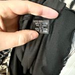 Adrianna Papell  Dress Women Size 14 B&W Mini Abstract Pleated Ruffled Layer Photo 6