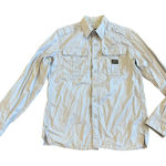 G-Star Raw Button-Down Tunnel Shirt Top Blouse Long Sleeve Size Medium Women's Photo 0