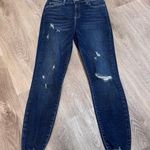 Cello  Dark Wash Distressed Ripped Women’s Jeans 5 Photo 0
