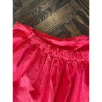 VTG Prairie Western Boho Cottage Cowgirl Peasant Maxi Skirt Large Broomstick Red Photo 6