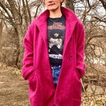 American Vintage Vintage Loring Fuchsia Mohair Jacket Photo 0