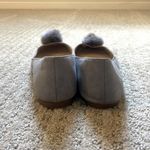Charles by Charles David  Gray Suede Pom Pom Flats Photo 3