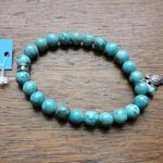 Chavez for Charity beaded bracelet Blue Photo 3